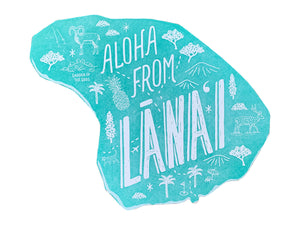 Lanai Hawaii Postcard