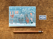 Let It Snow Greeting Card