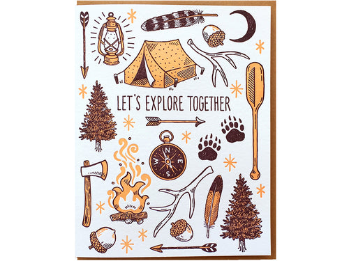 Explore Together Greeting Card