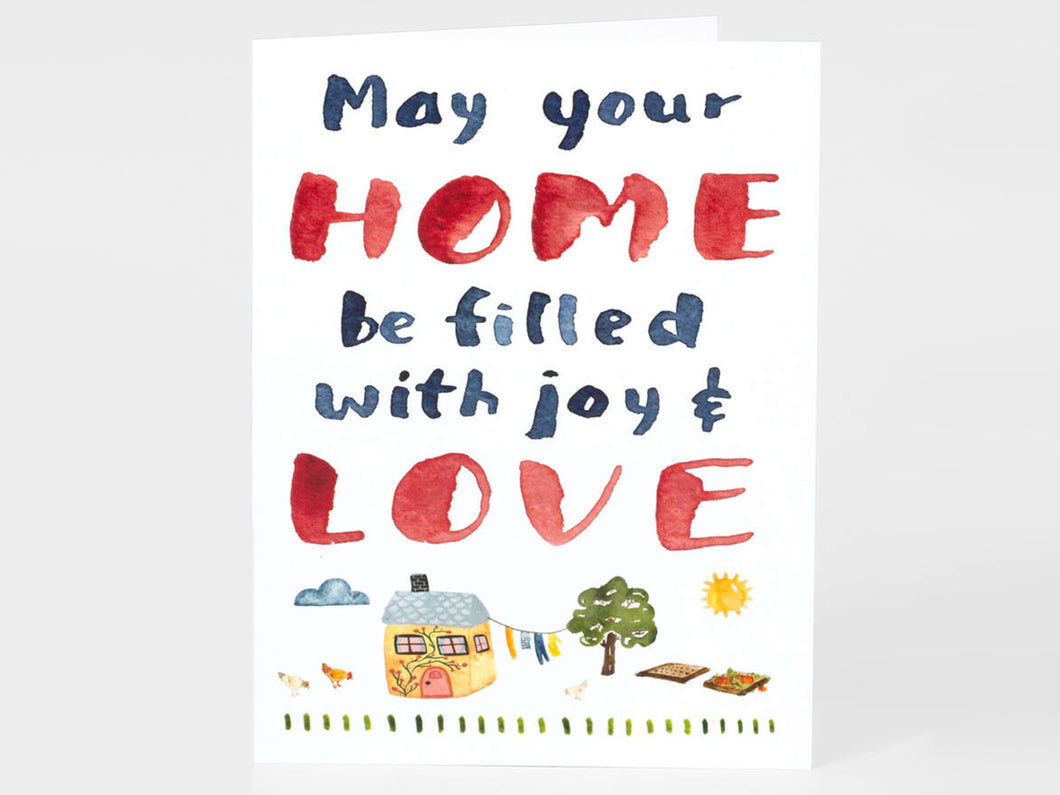 May Your Home be Filled with Joy and Love, Greeting Card