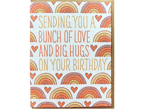 Rainbow Birthday Greeting Card