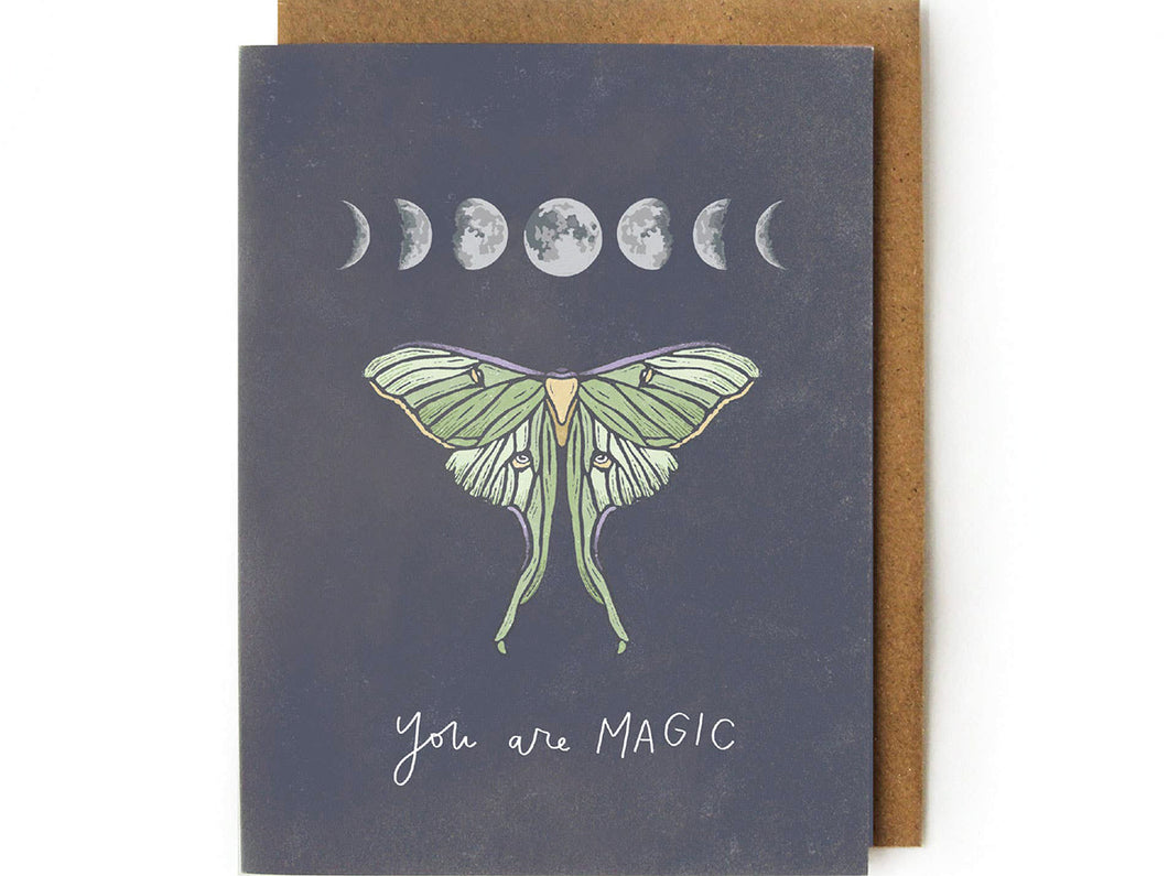 You are Magic Luna Moth, Single Card