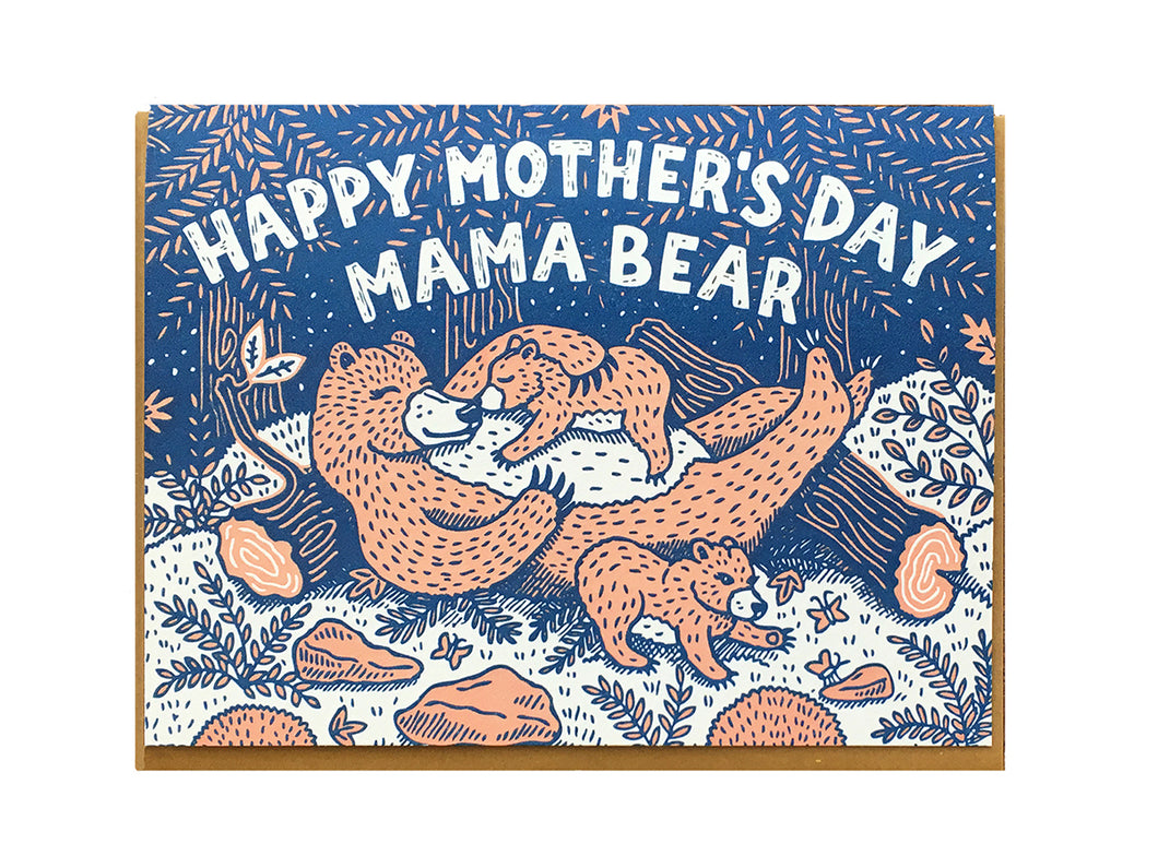 Mama Bear Mother's Day Card