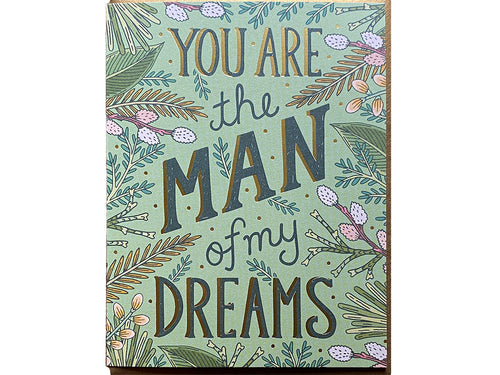 Dream Man Greeting Card