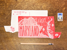 Greetings from Maryland Postcard