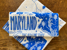 Greetings from Maryland Tea Towel