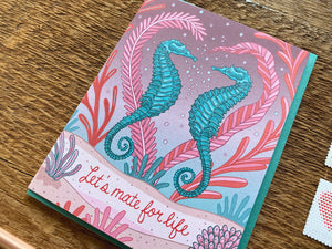 Mate for Life Greeting Card