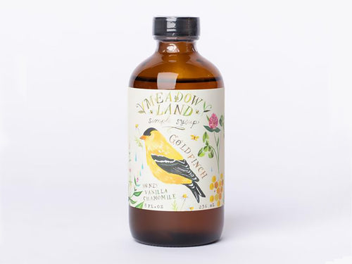 Goldfinch: Honey, Vanilla, & Chamomile Simple Syrup