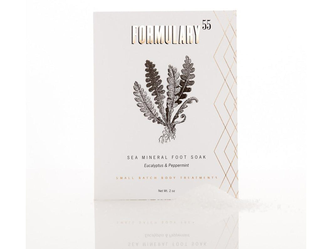 Sea Mineral Foot Soak, Eucalyptus & Peppermint