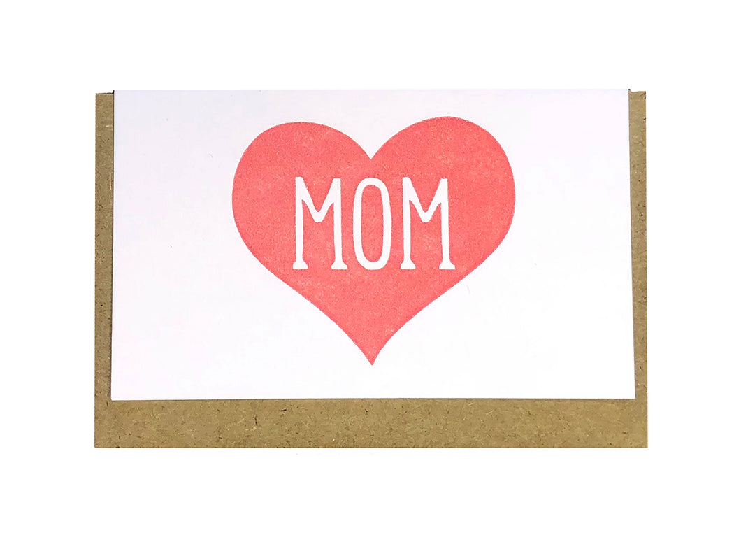 Mom Heart Enclosure Card