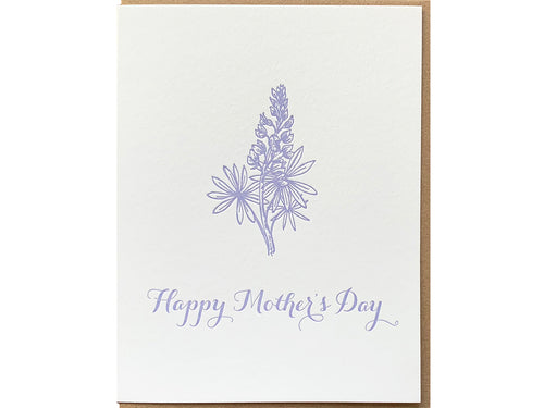 Mom Lupine Greeting Card