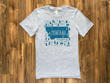 Montana Map T-Shirt