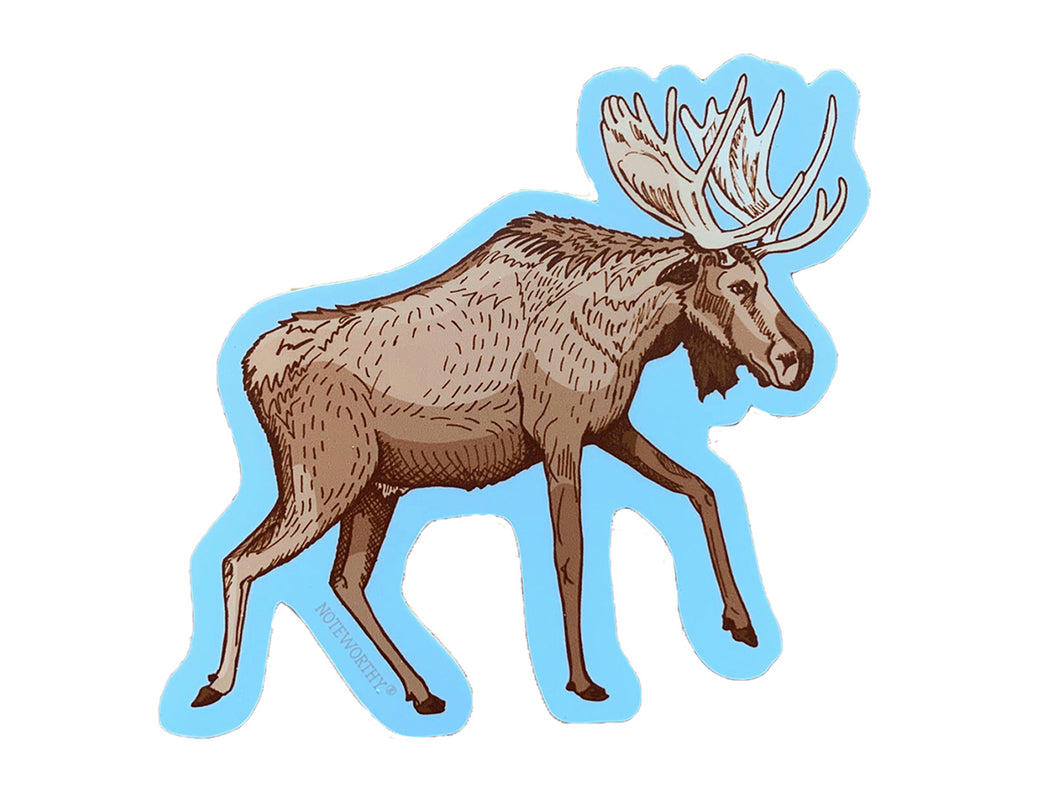 Moose Sticker