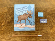Moose-ing You Greeting Card