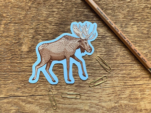 Moose Sticker