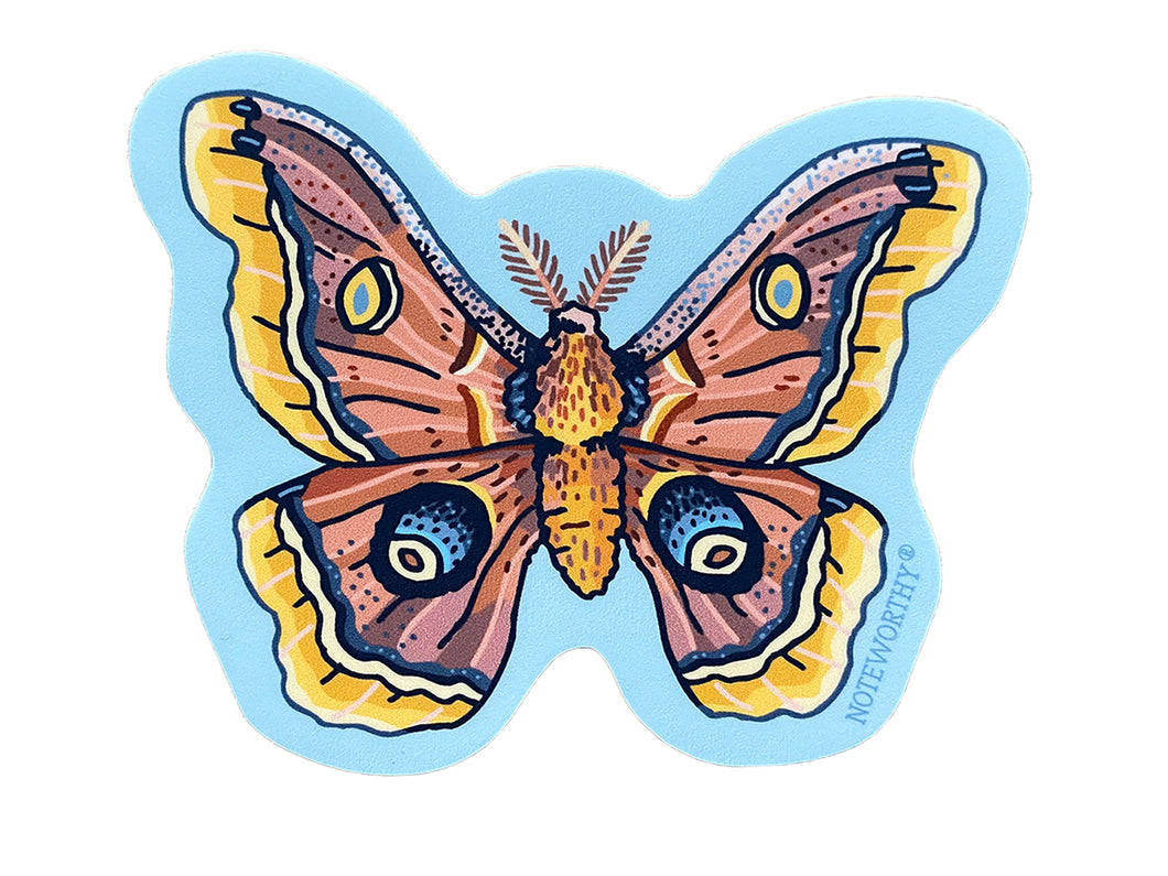Moth Sticker