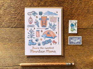 Mountain Mama Greeting Card