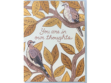 You Are In Our Thoughts Greeting Card