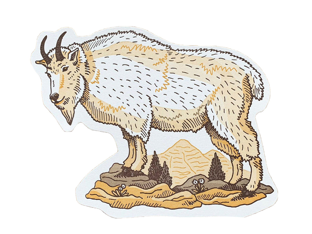 Mountain Goat Postcard