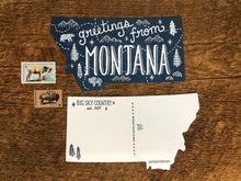 Greetings from Montana Postcard