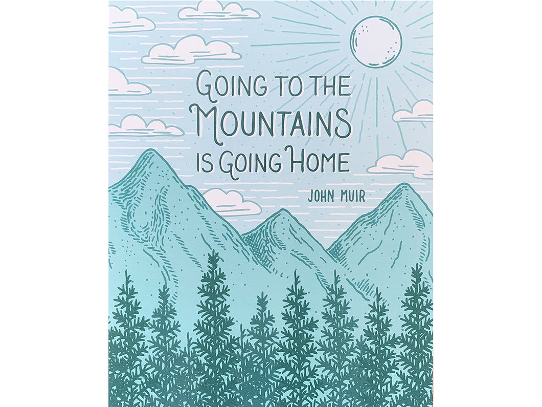 Muir Quote Art Print