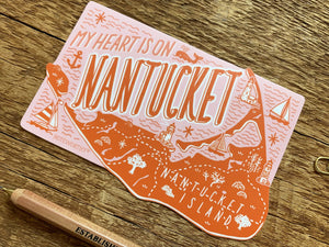 Nantucket Island Sticker