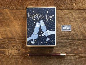 Happy New Year Greeting Card