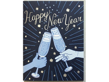 Happy New Year Greeting Card