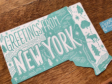 Greetings from New York Postcard