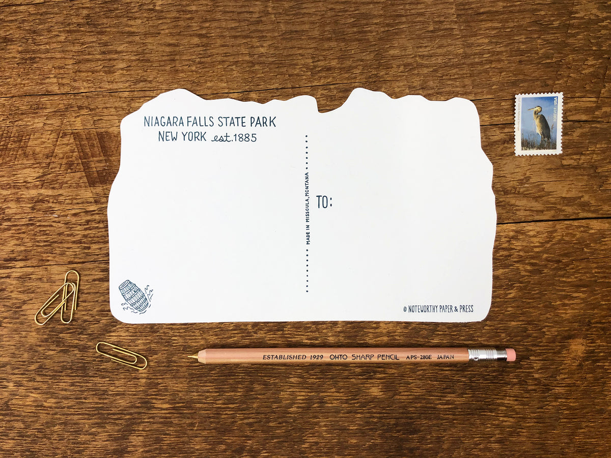 Niagara Falls State Park Scenic Postcard – Noteworthy Paper & Press