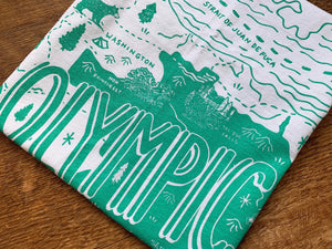 Olympic National Park Tea Towel