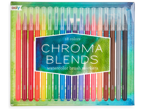 Chroma Blends Watercolor Brush Markers