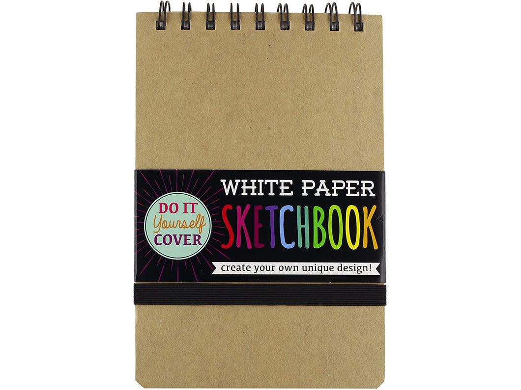 DIY Kraft Cover Sketchbook, 5.x7.5