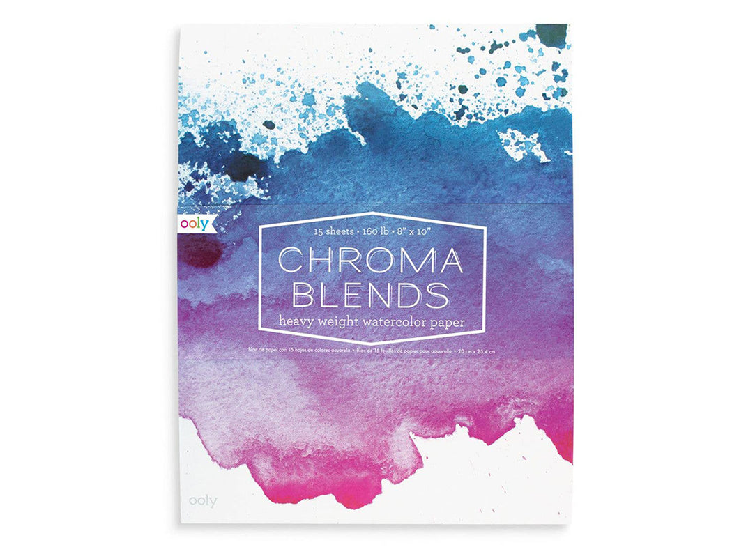 Chroma Blends Watercolor Pad, 8x10 – Noteworthy Paper & Press