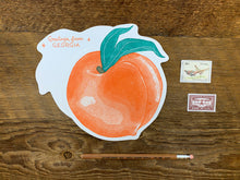 Georgia Peach Postcard