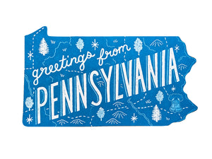 Greetings from Pennsylvania Postcard