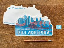 Philadelphia Skyline Scenic Postcard