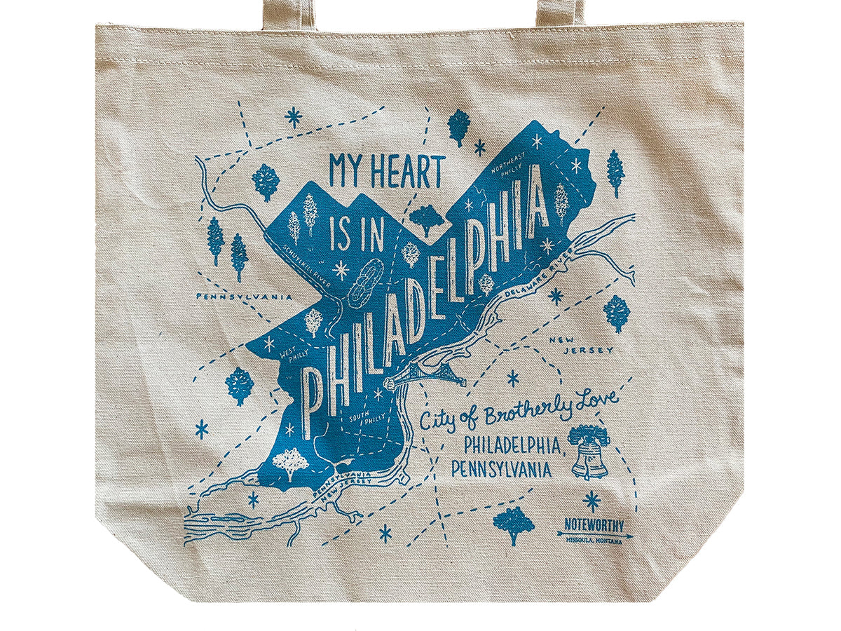 My Heart is in Colorado, Tote Bag – Noteworthy Paper & Press
