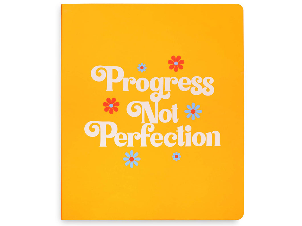 Weekly Undated Planner, Progress Not Perfection