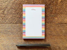 Rainbow Stripes Pocket Notepad