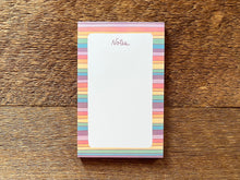 Rainbow Stripes Pocket Notepad