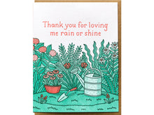 Rain or Shine Greeting Card