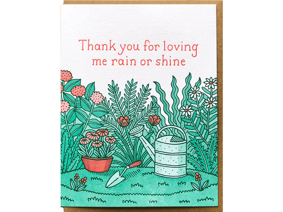 Rain or Shine Greeting Card Rain or Shine Greeting Card