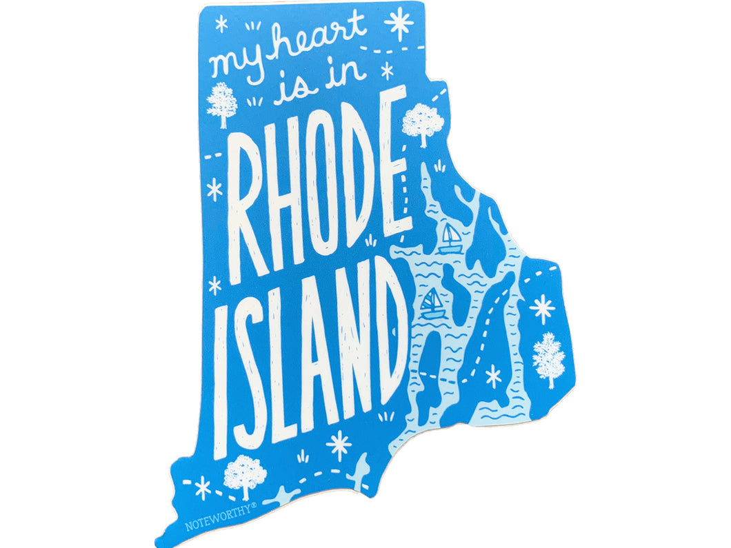 Rhode Island State Sticker