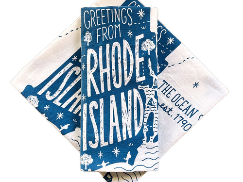 Rhode Island Tea Towel