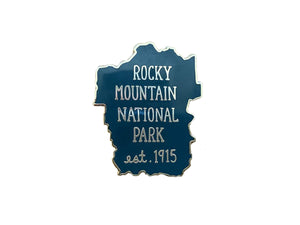 Rocky Mountain National Park Enamel Pin