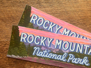 Rocky Mountain Bumper Sticker