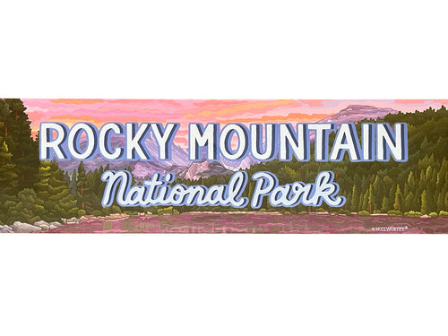 Rocky Mountain Bumper Sticker