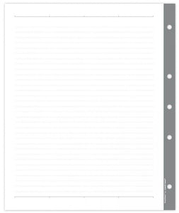Signature Binder Filler Paper, Charcoal