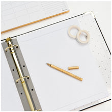 Signature Binder Filler Paper, Charcoal